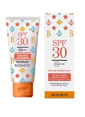 BIOEARTH SUN CREMA SOLARE VISO & CORPO SPF30 100ML