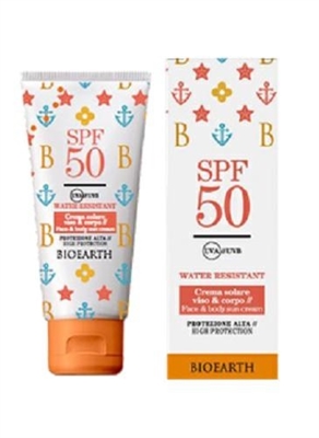 BIOEARTH SUN CREMA SOLARE VISO & CORPO SPF50 100ML